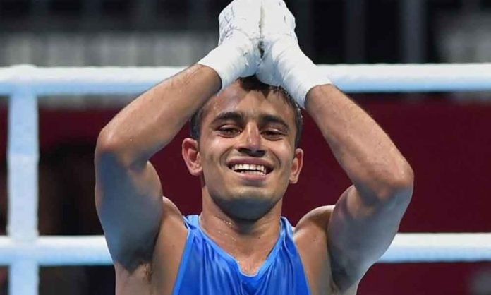 Panghal Amit Panghal will enter the 52kg competition at the Tokyo Olympics as World No 1. Photo: The Hans India
