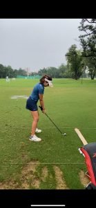 As she awaits her visa for South Africa, Siddhi Kapoor has been hard at practice in Kolkata.
