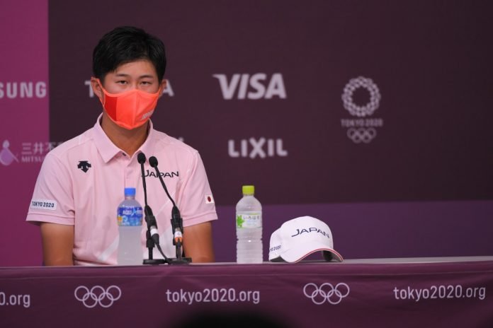 Rikuya Hoshino dreamt of competing at the Olympics since childhood. Photo: IGF/PGA Tour