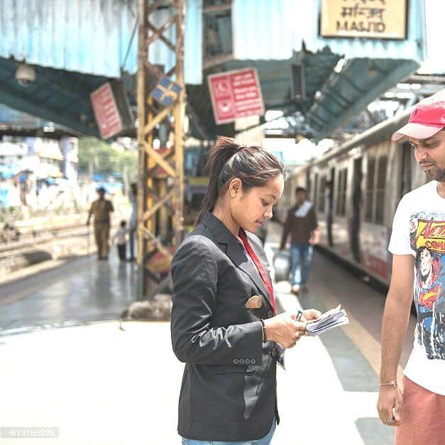 Sushila Chanu is employed by Central Railways as junior ticket collector based out of Mumbai.