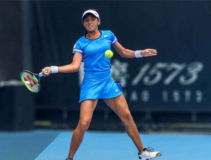 Ankita Raina crashed out of the US Open qualifiers.