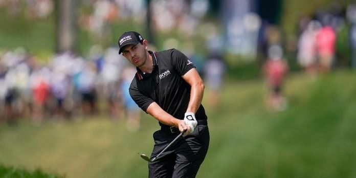 Patrick Cantlay moved to No 1 in the FedExCup rankings with the win at the BMW Championship. Photo: New Indian Express