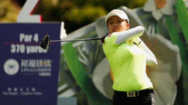 Chinese Taipei's Wie-LIng Hsu had a front seat while countryman CT Pan worked his way to bronze in the Olympic men's golf competition. Photo: LPGA