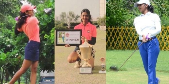 At 15, Nishna Patel is among the youngest to compete on the Women's Golf Association of India, the pro circuit for ladies.