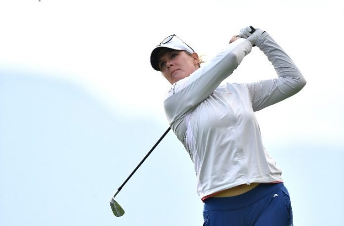 Marianne Skarpnord produced an excellent round of 64 to be in a share of the lead at the Swiss Ladies Open. Photo: Mark Runnacles/LET