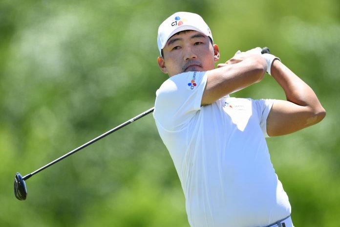 Leader Sung Kang is in his sixth start at the Shriners Children’s Open. He missed cut in his first three appearances. Photo: Bleacherreport.com