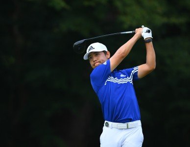 Tomoyasu Sugiyama's maiden win on the Japan Golf Tour also got him a ticket to the ZOZO Championship. Photo: JGTO