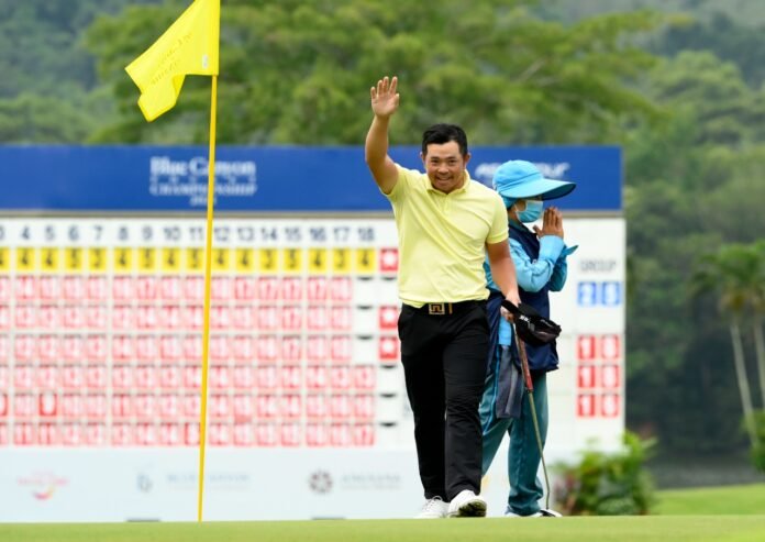 Before Phuket, Chan Shih-chang had two Asian Tour titles in 2016 first in the King’s Cup here in Thailand and then the Asia-Pacific Diamond Cup. Photo: Paul Lakatos/Asian Tour