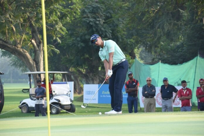 Kshitij Naveed Kaul posted his second win on PGTI with a one-shot win at the iCC-RCGC Open on Sunday.