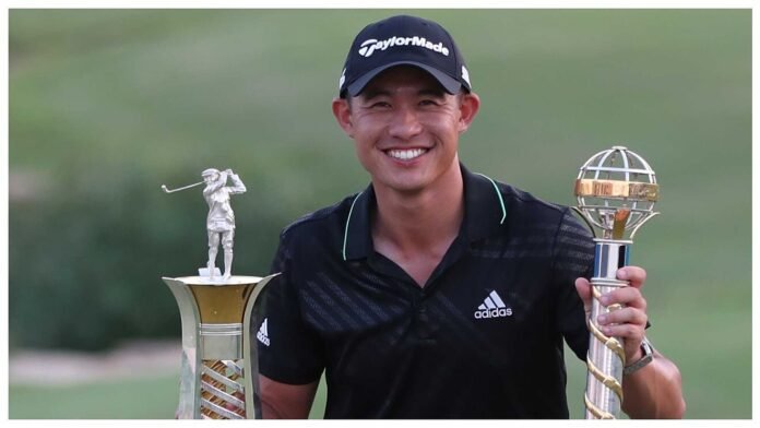 Collin Morikawa became the first American to finish a season as the European Tour's No. 1 player after winning the DP World Tour Championship. Photo: marca.com